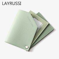 （Layor wallet） คลิปเงินสำหรับนักธุรกิจผู้ชายนักธุรกิจผู้ชาย,กระเป๋าเงินขนาดเล็กของผู้หญิงกระเป๋าเก็บบัตรสำหรับสองคนเคสกระเป๋าเงินแบบทางการกระเป๋าเงินแบบบาง PU