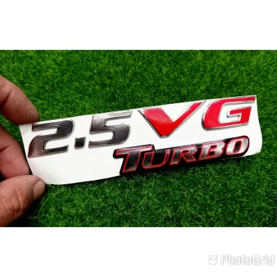 AD. โลโก้ 2.5 VG Turbo สำหรับติดท้ายรถ มิตซูบิชิ ไทรทัน