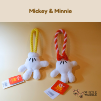 Mickey &amp; Minnie Dogs Toy ของเล่นสุนัข นำเข้าจากญี่ปุ่น (ลิขสิทธิ์แท้)