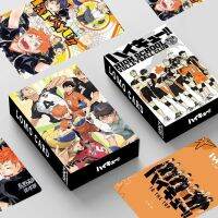 Haikyuu 1pack/30pcs Lomo Cards Japanese Anime Card Games With Postcards Box Mini Photo Message Gift For Fans Party Decorations