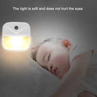 Auto Sensor Mini Led Night Light Bedroom Night Lamp Dusk-to-Dawn Auto Light Sensor Control For Kids