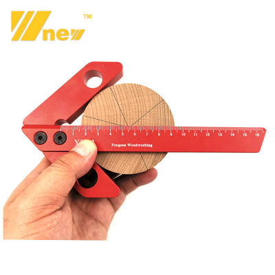 Center Finder Woodworking Square Center Scribe 4590 Degree Right Angle Line Gauge Carpenter Ruler Woodwork Measuring Tool