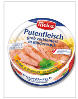 ?Import?Meica turkey meat coarsely chopped in aspic ?200gr