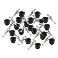 20pcs Vehicle Hood Pin Locking 78 "Quick Release Push Button Black