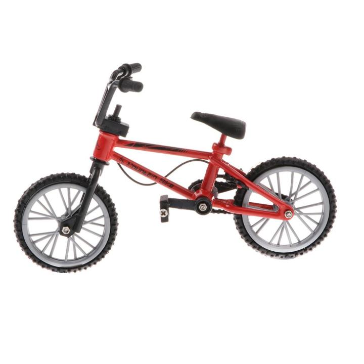 bolehdeals-โลหะผสมภูเขาถนนนิ้วจักรยานสีแดงจักรยานสำหรับเด็กของขวัญวันเกิด