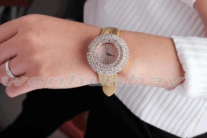 นาฬิกาแฟชั่นพลอยคริสตัลสำหรับผู้หญิงนาฬิกาหนัง-pu-นาฬิกาข้อมือควอตซ์สำหรับเด็กผู้หญิง-reloj-mujer-relogio-feminino-2020