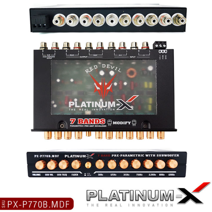 platinum-x-ปรีแอมป์-7แบนด์-แจ็คทิฟฟานี่-ปรีแอมป์โมแรงๆ-ปรับเสียงได้ดี-เสียงใส-ปรีแอมป์-modify-กลางชัด-ปรี-ปรีโม-ปรีแอมป์รถยนต์-770b-ถูกใจสายโหด