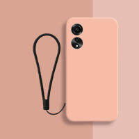 สำหรับ OPPO A78 5G เคสโทรศัพท์ฝาหลังแบบนิ่มที่เป็นซิลิโคนเหลวขอบ TPU คุณภาพบางเฉียบคุณภาพสูงกันกระแทกป้องกันรอยขีดข่วน360องศา