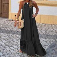 【HOT】✒✿ String Halter Boho Loose Shoulder Sleeveless