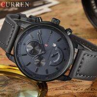 Men Date Quartz Watch Mens Fashion Sport Watches Top Brand Male Casual Luxury Leather Waterproof Analog Wristwatch CURREN 8217