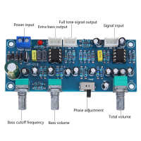 【support】 Digital Shop Bangladesh ซับวูฟเฟอร์ P Reamp คณะกรรมการ2.1ช่องซับวูฟเฟอร์ Pre-Amp ต่ำผ่านกรองเครื่องขยายเสียงแผงวงจร DC AC ซับวูฟเฟอร์คณะกรรมการเสียง