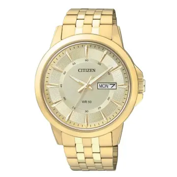 Shop Citizen Watch Men Original Gold with great discounts and