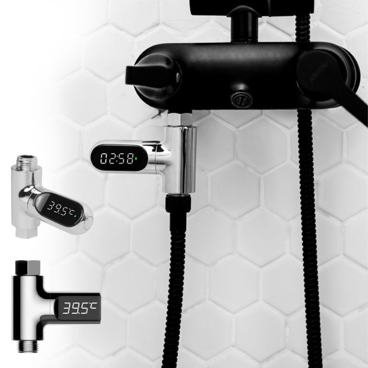 เครื่องวัดอุณหภูมิดิจิตอล-led-เครื่องวัดอุณหภูมิห้องอาบน้ำอุปกรณ์2nd-รุ่น