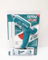 Total ปืนกาวไฟฟ้า (เล็ก) 100 วัตต์ (พร้อมกาวแท่ง 2 อัน ในแพ็ค) รุ่น TT101116 ( Hot Melt Glue )