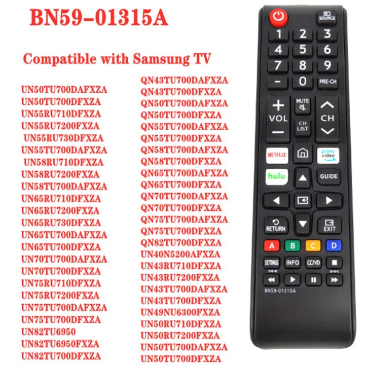 New Replacement BN59-01315A For Samsung 4K UHD Smart TV Remote Control UN43RU710DFXZA 2019 smart TVs Fernbedienung QN43TU700DAFXZA QN43TU700DFXZA QN50TU700DAFXZA QN50TU700DFXZA QN55TU700DAFXZA QN55TU700DFXZA QN58TU700DAFXZA QN58TU700DFXZA QN65TU700DAFXZA
