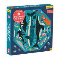 Mudpuppy -Octagon Shaped Puzzle จิ๊กซอว์รูปทรง 8 เหลี่ยม ลาย Ocean Life