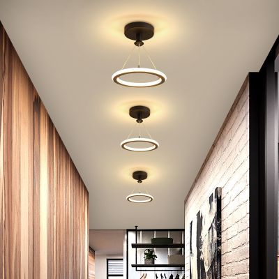 [COD] Aisle light chandelier simple modern balcony entrance porch corridor creative personality fashion led