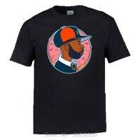 TOP Tees Funny J dilla donuts RAP อัลบั้ม hip hop Mens เสื้อยืดสีดำ Men cotton streetwear