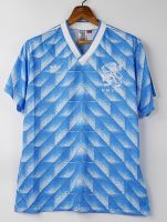 D54 HOLLAND AWAY 1988 BLUE RETRO FOOTBALL SHIRT SOCCER JERSEY