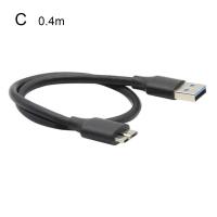 USB3.0AM To MicroB Mobile Hard Disk Data Cable USB3.0 Hard Data Box Data Cable Cable Disk O2S1