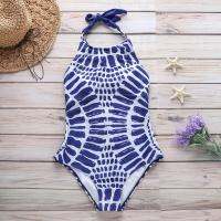 ชุดว่ายน้ำคอชุดว่ายน้ำแบบวันพีซแบบพันบอดี้สูท Monokini สำหรับผู้หญิงขนาดใหญ่ Xxl ชุดว่ายน้ำสำหรับอาบน้ำแบบคล้องคอ2022สูง