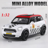 1:32รถของเล่น Mini Countryman Diecast โลหะผสมโมเดลรถเหล็ก