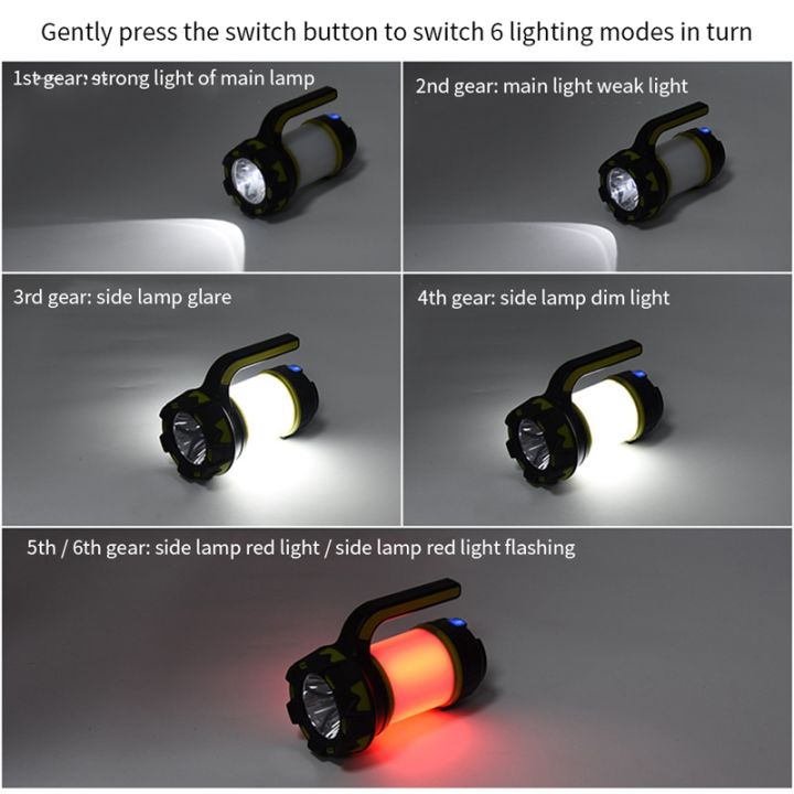 portable-rechargeable-led-camping-light-working-light-outdoor-tent-light-handheld-light-waterproof-search-light