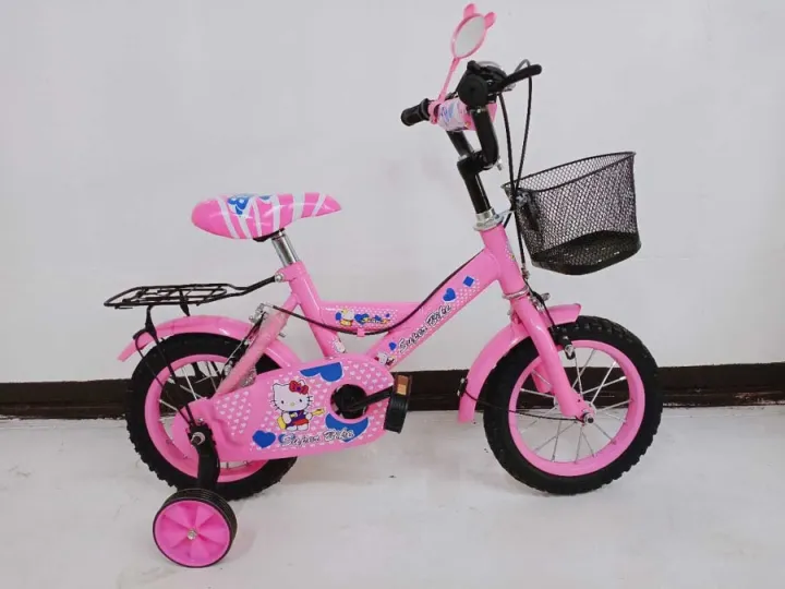 Cartoons Character Training Bike For kids ...M#804 size 16 (4-8 years old)  | Lazada PH
