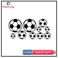 【DANLONG ?】10pcs Racing Football Graphics Car Stickers Waterproof Self-adhesive Decoration Decals