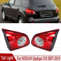 สำหรับ NISSAN Qashqai J10 2007 2008 2009 2010ด้านในไฟท้ายท้ายถอยหลังกันชนหลังไฟเบรกหยุดจอดรถด้านใน