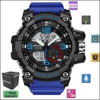 SANDAWATCH นาฬิกาข้อมือผู้ชาย (พร้อมส่ง)  Sport Digital &amp; LED ดูเวลาแบบ Dual Time NEW รุ่น SW759 พร้อมกล่องเหล็กเท่ห์ๆ