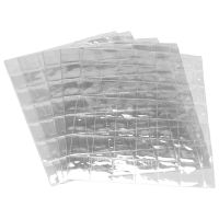 10 PCS 42 Pockets Clear Coin Holders Folder Sheets Storage Cash Money Collection Album Creative PVC Albums Collecting