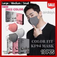 kf94 màu phù hợp với mặt nạ 10 cáiSản xuất tại Hàn Quốc 3D Mask 4ply Mb