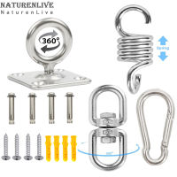 stainless steel ceiling fixed plate anchor suspension cket hanging ring hammock yoga swing hanging chair sandbag swing hook