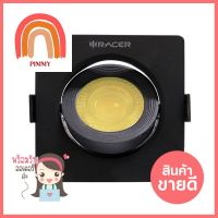 ดาวน์ไลท์ LED RACER ADJUST 5 วัตต์ WARMWHITE 3.5 นิ้ว สีดำ เหลี่ยมLED DOWNLIGHT RACER ADJUST 5W WARMWHITE 3.5IN BLACK SQUARE **ใครยังไม่ลอง ถือว่าพลาดมาก**