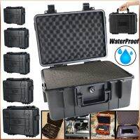 （QIQI tool）  ABSSafety ToolProtective Sealed ToolboxResistant กระเป๋าเดินทางกันกระแทก Hard Tool Case Drywith Foam