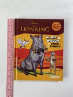 Disney THE LION KING THE WIT &amp; WISDOM OF TIMON &amp; PUMBAA by Steve Behling Hardback book หนังสือนิทานปกแข็งภาษาอังกฤษสำหรับเด็ก (มือสอง)