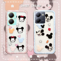 เคสโทรศัพท์ VIVOY27 Phone Case เคส VIVO Y27 Y78 Y02T Y02A Y02 4G 5G เคสลายการ์ตูนน่ารักๆเคสนิ่มกันกระแทกซิลิโคนใส2023