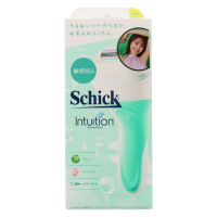 SCHICK INTUITION SENSITIVE CARE RAZOR ชิค มีดโกนกำจัดขน สำหรับผู้ที่มีผิวบอบบาง