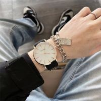 Student fashion mens big dial watch mens and womens models ins style high-value junior high school students simple retro