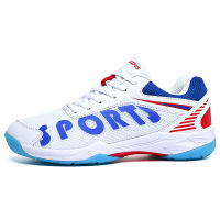 New Professional Badminton Shoes Men Women High Quality Anti Slip Table Tennis Shoes Light Weight Tennis Sneakers For Couples