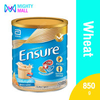 เอนชัวร์ ธัญพืช ขนาด 850g(1กระป๋อง) อาหารสูตรครบถ้วนทางการแพทย์ นมผง นมผู้ป่วยพักฟื้น นมผู้สูงอายุ Ensure Wheat โปรตีน เวย์โปรตีน ไฟเบอร์ Nutrition