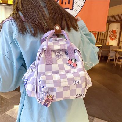 กระเป๋าเป้ญี่ปุ่นกันน้ำ กระเป๋าเป้ใบเล็กสุดน่ารักกระเป๋านักเรียนอินเทรนด์ของนักศึกษาเบามาก กระเป๋าเป้ของสาวๆ