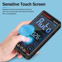 【LZ】✌  HUAJIAYI Recarregável Multímetro Digital Touchscreen Inteligente Automático Multimetro 9999 Contagem Multitester Amperímetro Transistor Tester