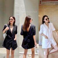 hihi ?? blazer set (530฿ฟรีส่ง) สีใหม่มาแล้วค่าา!! ชุดเซทสูทชุดเก่ง มาพร้อมกางเกงขาสั้นด้านใน ดีไซน์แบบใหม่ไม่ซ้ำใคร