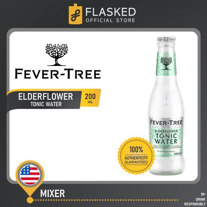 Fever Tree Elderflower Tonic Water 200mL Lazada PH