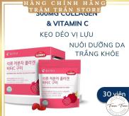 Kẹo dẻo Gummy Collagen lựu Boto Vitamin C Hàn Quốc- Da trắng sáng