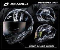 ชิวกันลมสีปรอท​ สำหรับหมวกรุ่น​ Bilmola​ Rapid , Defender  by JTM RIDERS ( ราคานี้เฉพาะ ชิวกันลม  )