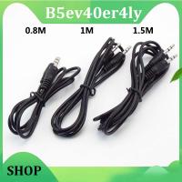 B5ev40er4ly Shop 3.5Mm Audio Male To Male Connector Extension Aux Earphone Cable Plug Jack Stereo M/M Headphone Wire Cord