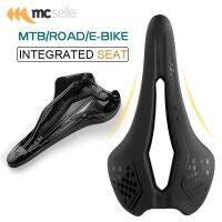 MCSELLE น้ำหนักเบาพิเศษสำหรับ Bici Da Strada Sedle Da Corsa MTB Bicicletta Comodo Tappetino ต่อตะกอน Ricambi